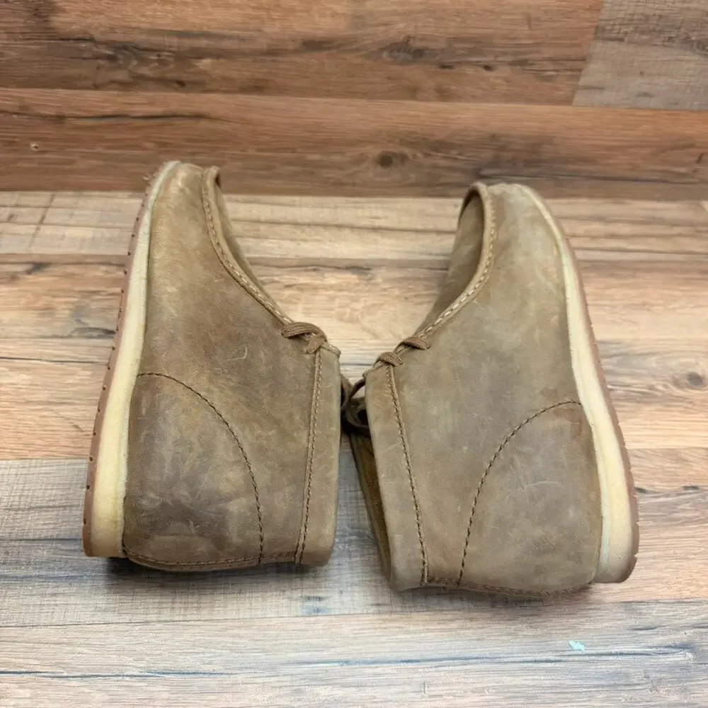 Clarks Originals Wallabee Men’s  Size 11.5 Brown Classic Moccasin Shoes